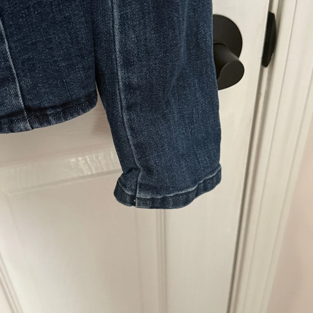 INC International Concepts Blue Denim Blazer - Picture 5 of 6